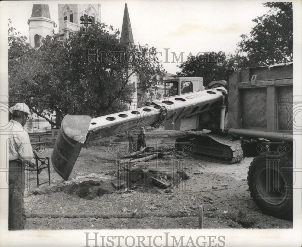 1969 New Orleans Jackson Square - Historic Images