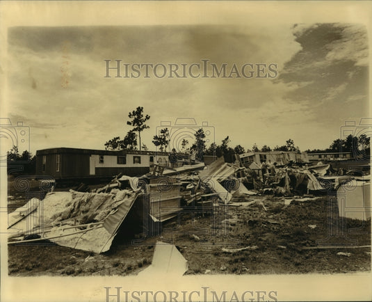 1979 Press Photo Hurricane Frederic- Destroy trailer homes. - noa04647 - Historic Images