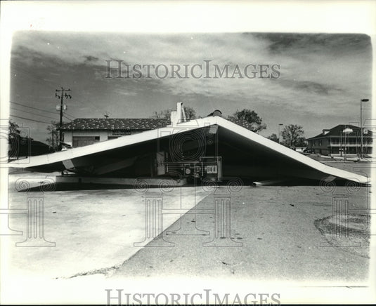 1979 Press Photo Hurricane Frederic- Damaged business. - noa04655 - Historic Images