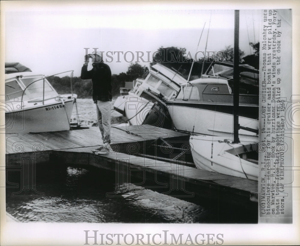 1960 Hurricane Donna - Thomas Mulcahey Searches for His Boat - Historic Images