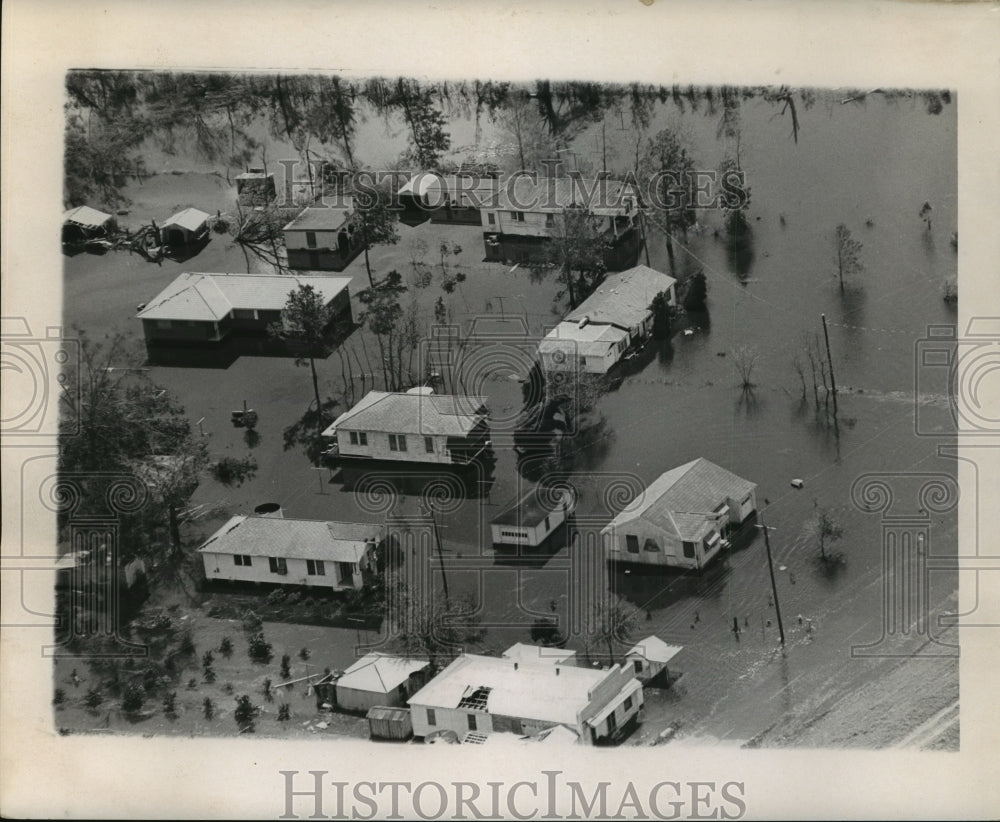 1965 Hurricane Betsy-Boothville Louisiana Flooding - Historic Images