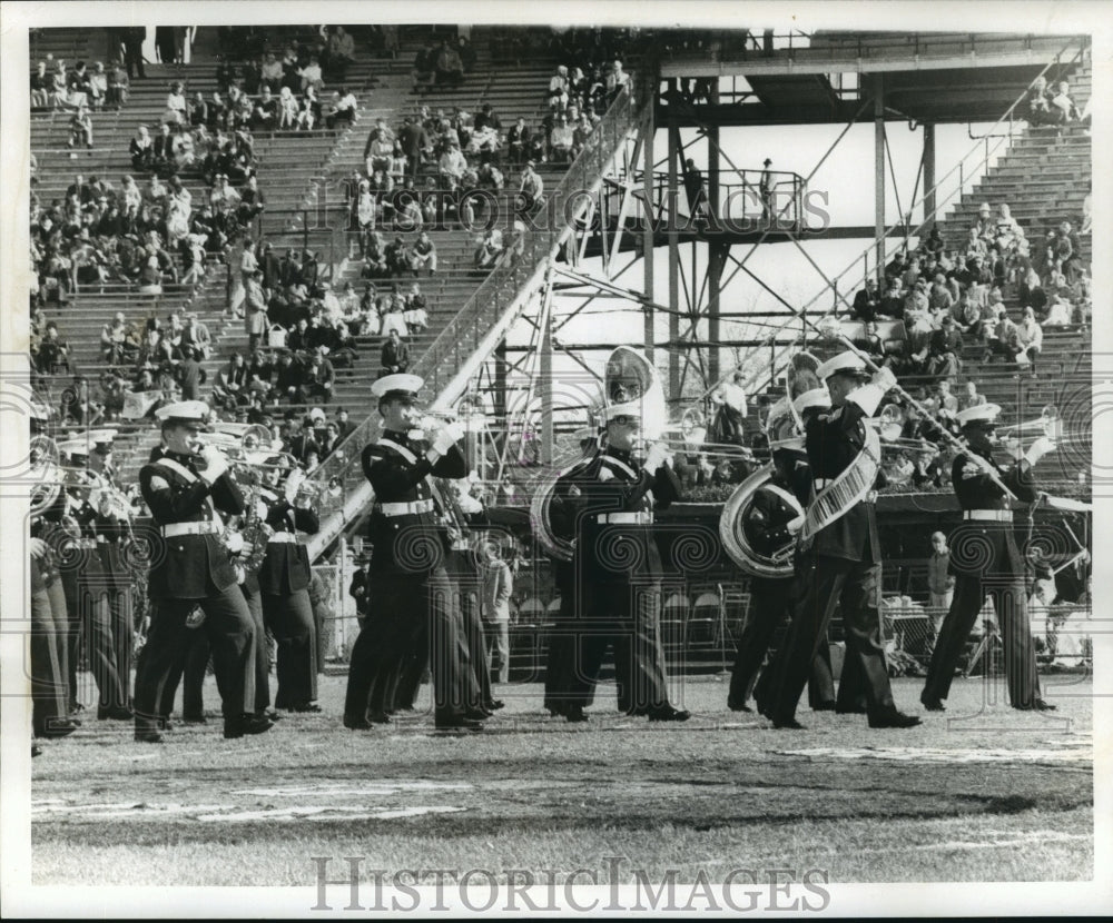 1970 Press Photo Sugar Bowl halftime band performance - noa05330 - Historic Images