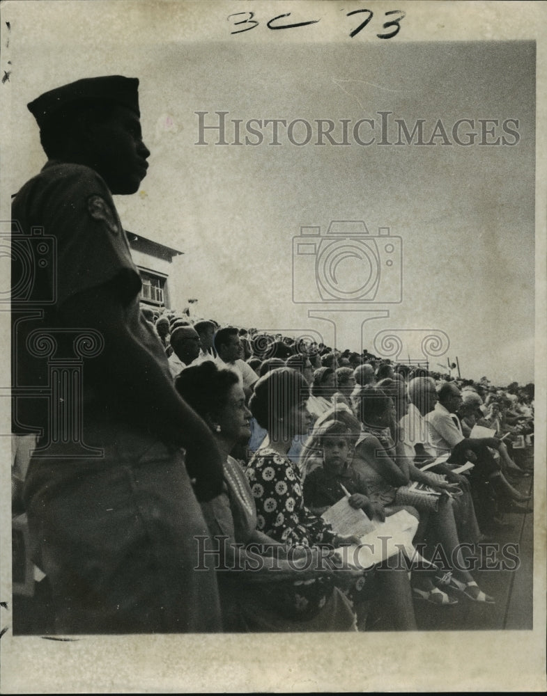 1970 Press Photo Hurricane Camille-Commemorating hurricane they wished to forget - Historic Images