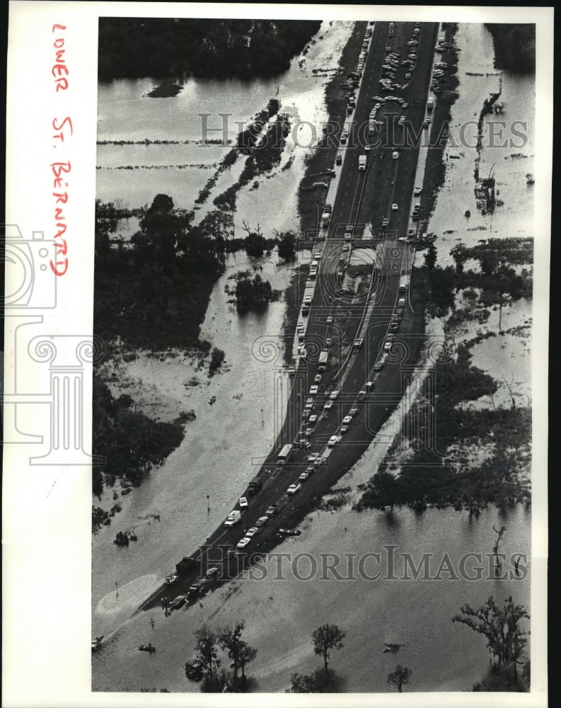 1985 Hurricane Juan- Flooding Lower St. Bernard, Ycloskey, Hopedale - Historic Images