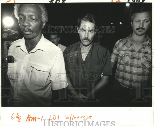 1981 Suspect Arrested- Jack Henry Abott, 37, author. - Historic Images