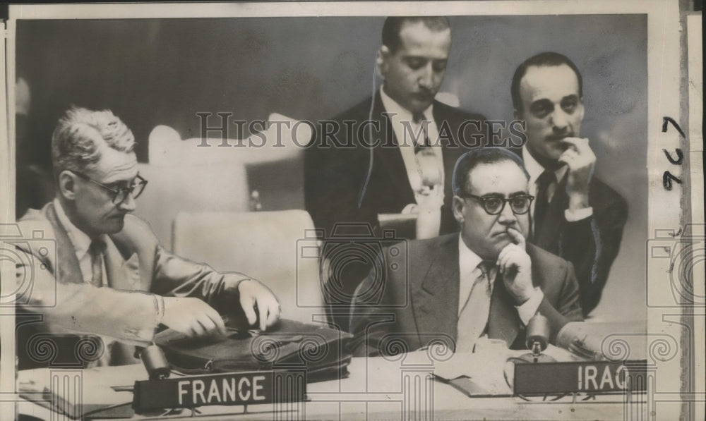 1958 Iraq's permanent representative to the United Nations A.M Abbas - Historic Images