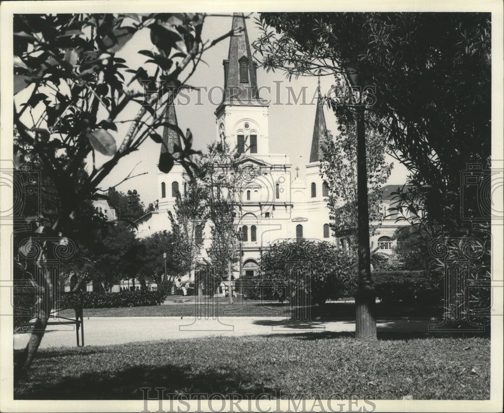 New Orleans Cathedral- St Louis Cathedral - Historic Images