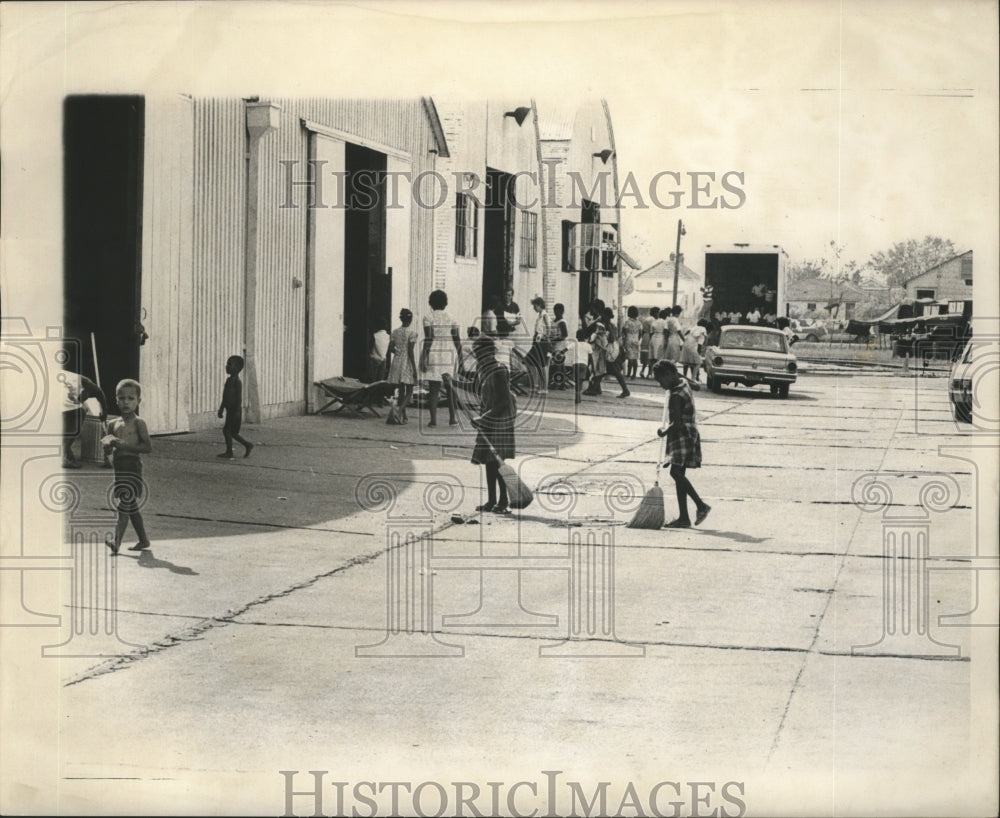 1965 Hurricane Betsy, Flood Control Subcommittee Clean up - Historic Images