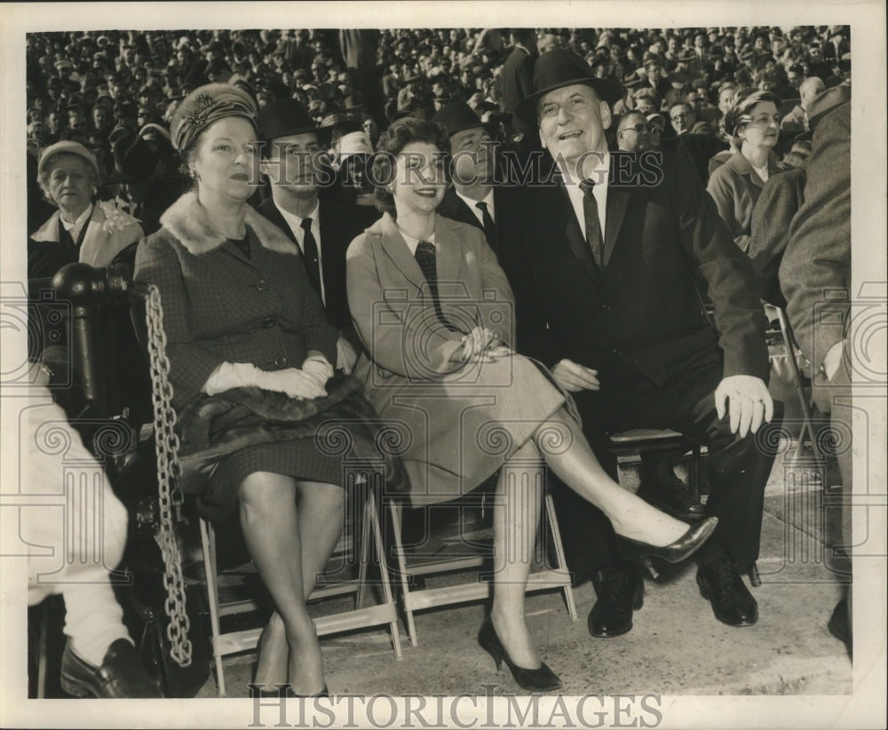 1961 Sugar Bowl- VIP Seating at the game. - Historic Images