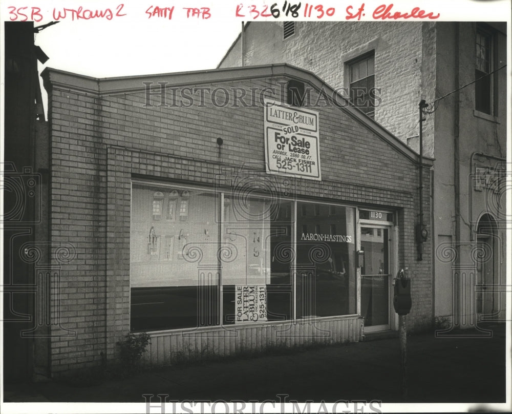 1985 New Orleans Real Estate- This property at 1130 Charles St. sold - Historic Images