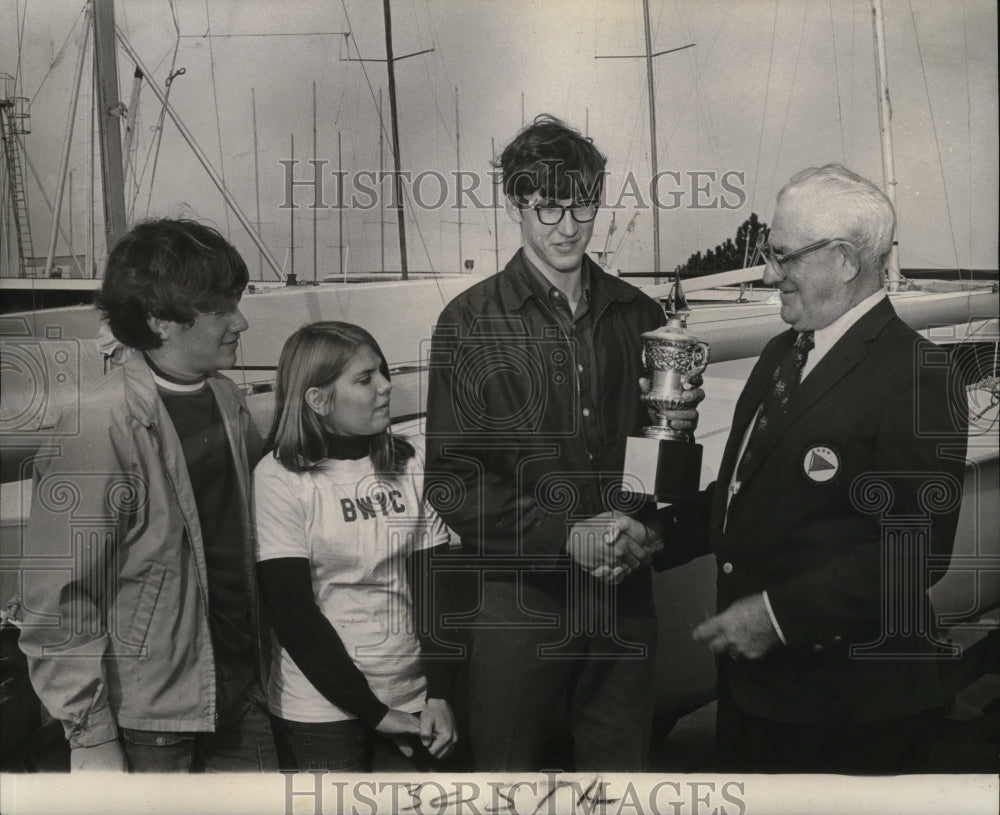 1973 Press Photo Sugar Bowl - Woody Stieffel Wins in Sugar Bowl Regatta - Historic Images