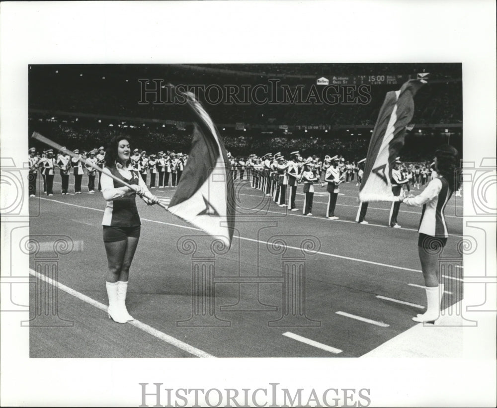 1978 Press Photo Sugar Bowl- Band on the field at halftime. - noa06226 - Historic Images