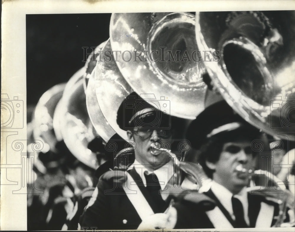 1978 Press Photo Sugar Bowl- Band on the field at halftime. - noa06230 - Historic Images