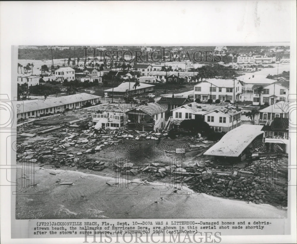 1964 Hurricane Dora- Dora was a litter bug - Historic Images