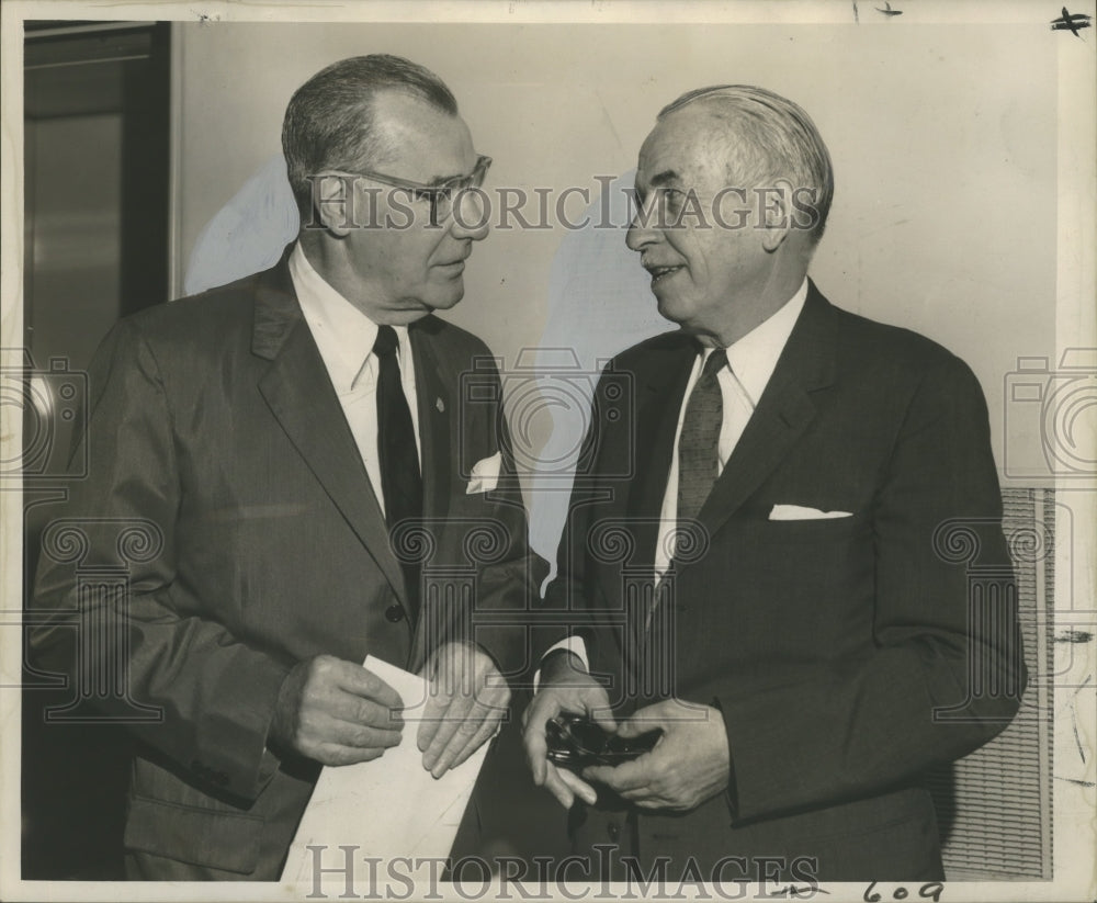 1960 Pharmaceutical Convention speakers. - Historic Images