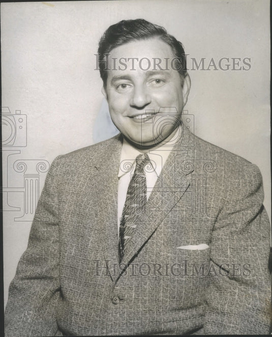 1957 Ellis Abide Elected President of River Club in New Orleans - Historic Images