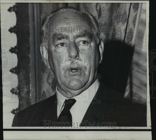 1968 Press Photo Dean Acheson, Secretary of State during Truman Administration. - Historic Images