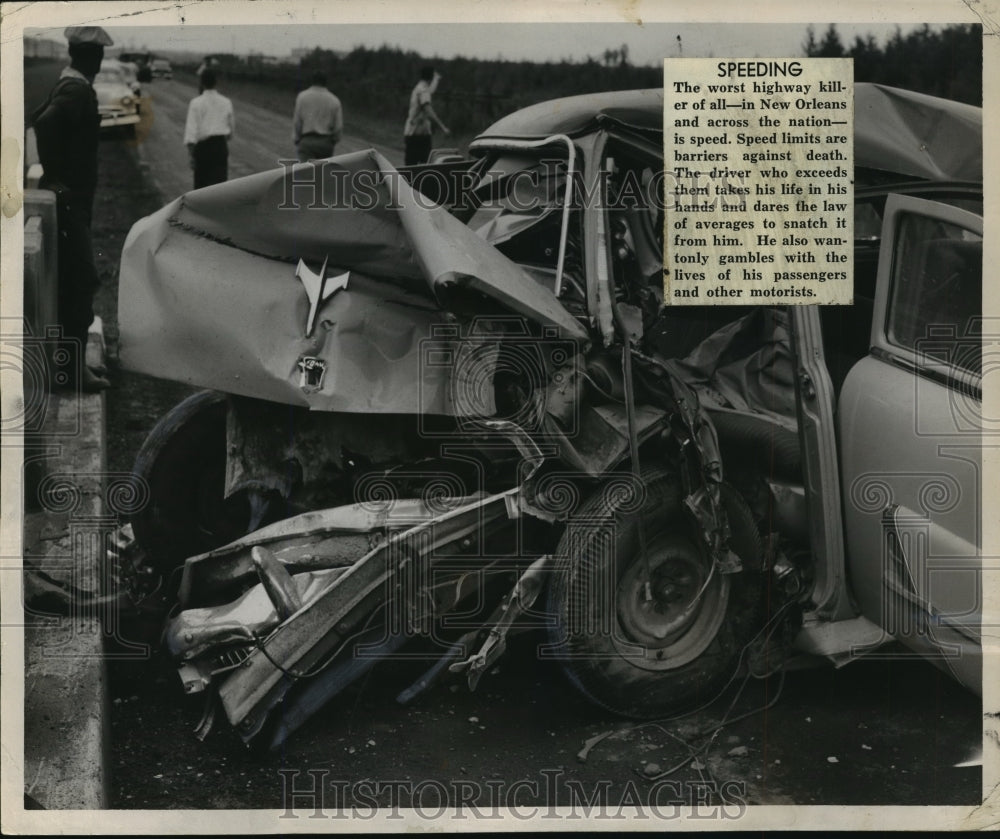 1954 Press Photo Accidents-C.I. Beeman, Meridian insurance agent died Friday. - Historic Images