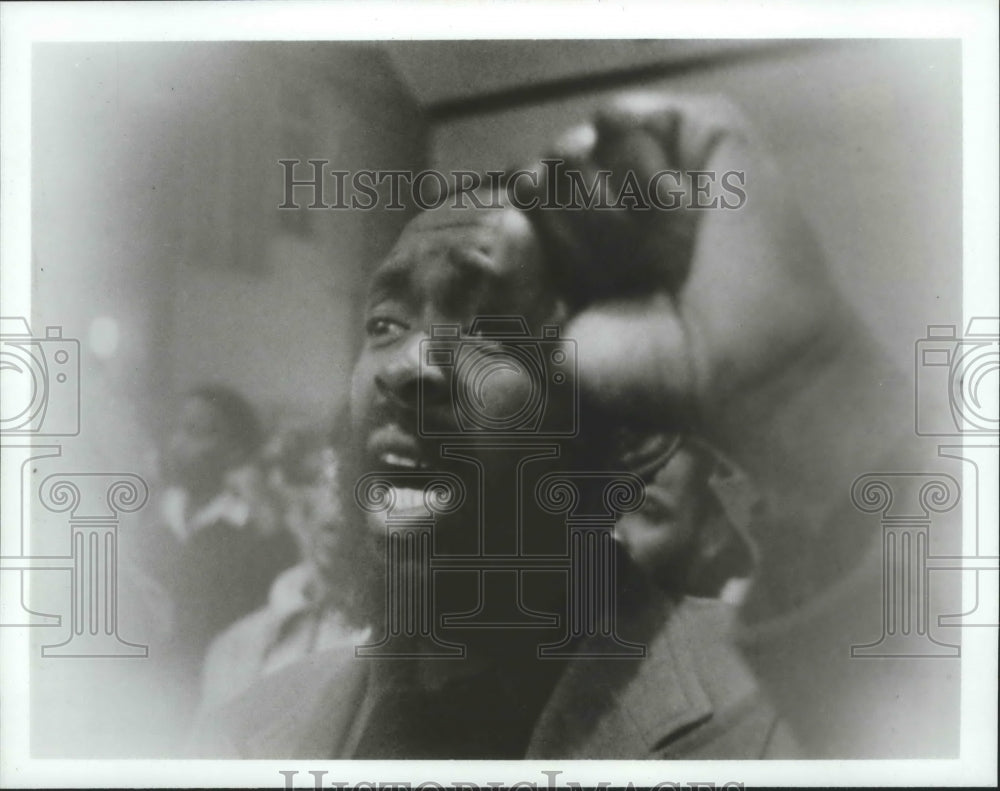 1983 Press Photo Closeup Picture of African Man&#39;s Face - noa08759 - Historic Images