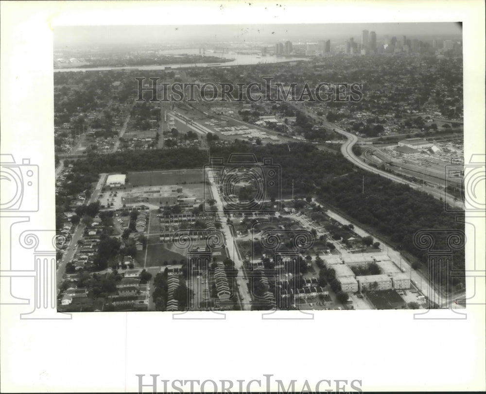 1994 Agriculture Street Dump - View of Superfund cleanup site. - Historic Images