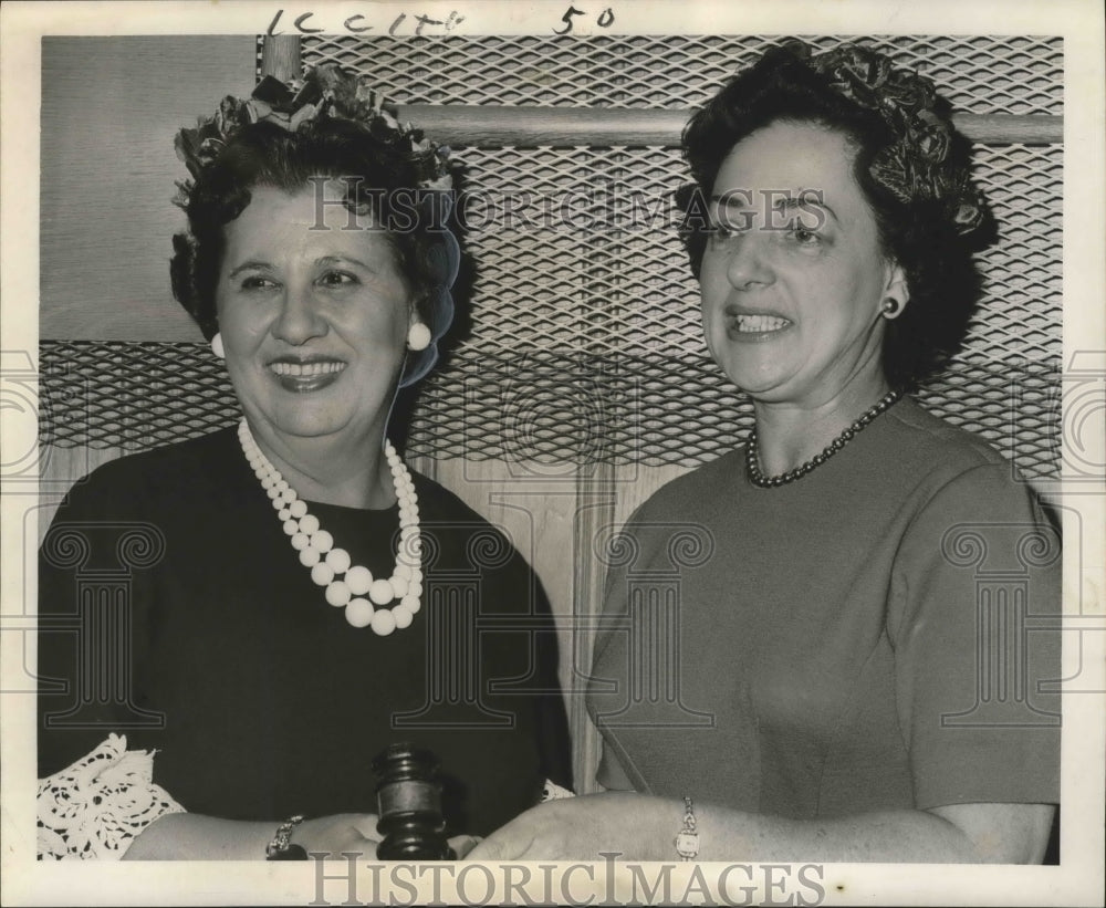 1965 Mrs. Lester A. Agnelly Elected President of Opti-Mrs. Club - Historic Images