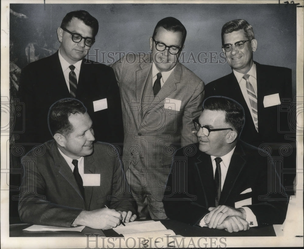 1968 Elected Officials of Louisiana Mortgage Bankers Association - Historic Images