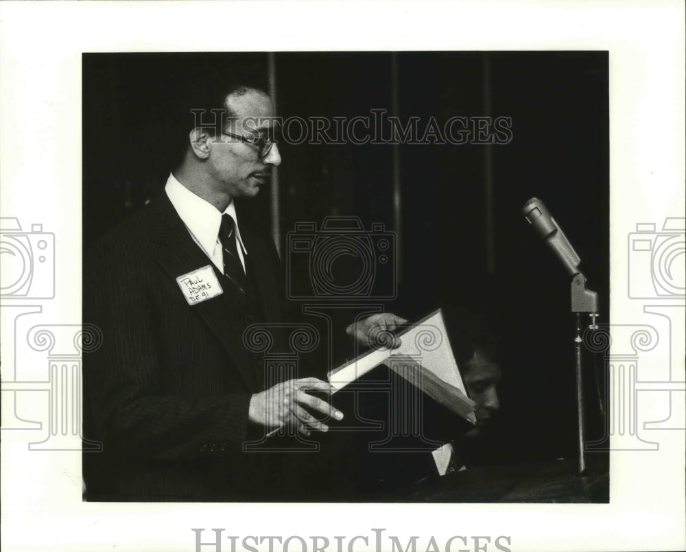 1979 Press Photo Paul Adams, Candidate for House in District 91 Bajoie - Historic Images