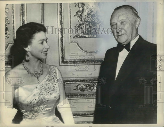 1959 Konrad Adenauer, Chancellor of West German  - Historic Images