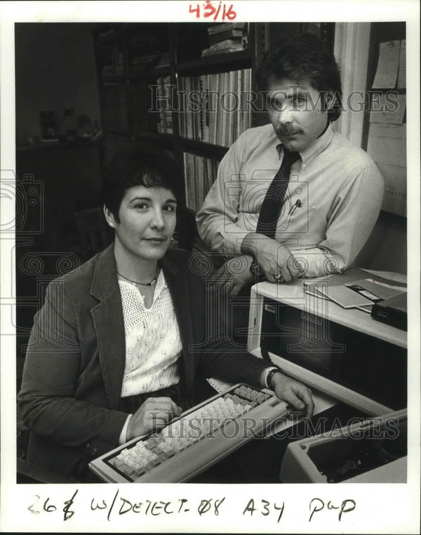 1985 Susan Hassig & Dr. William Atkinson Form AIDS Louisiana Stats ...
