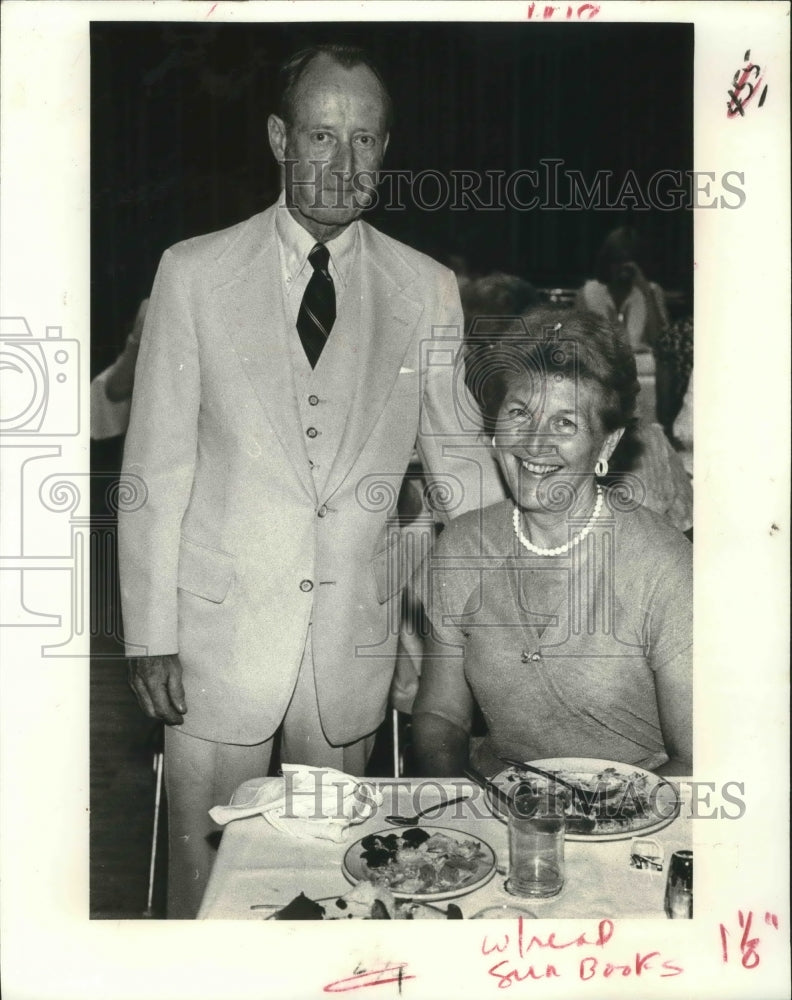 1979 Press Photo Mrs. David W. Aiken and George B. Riviere - noa09501- Historic Images