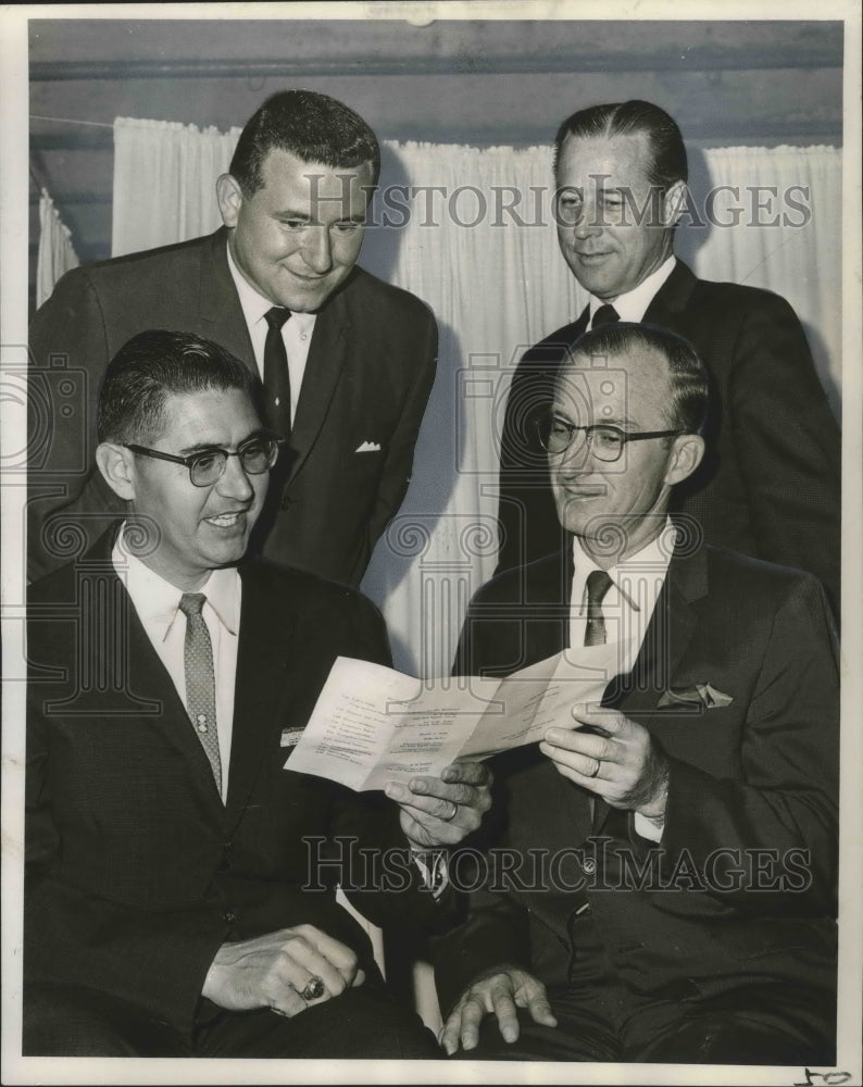 1965 Press Photo New Orleans Baptist Association officers elected at meeting. - Historic Images