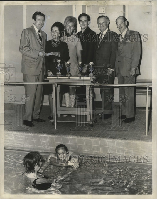 1971 Press Photo Biggest winner in chess match Crippled Children's Hospital - Historic Images