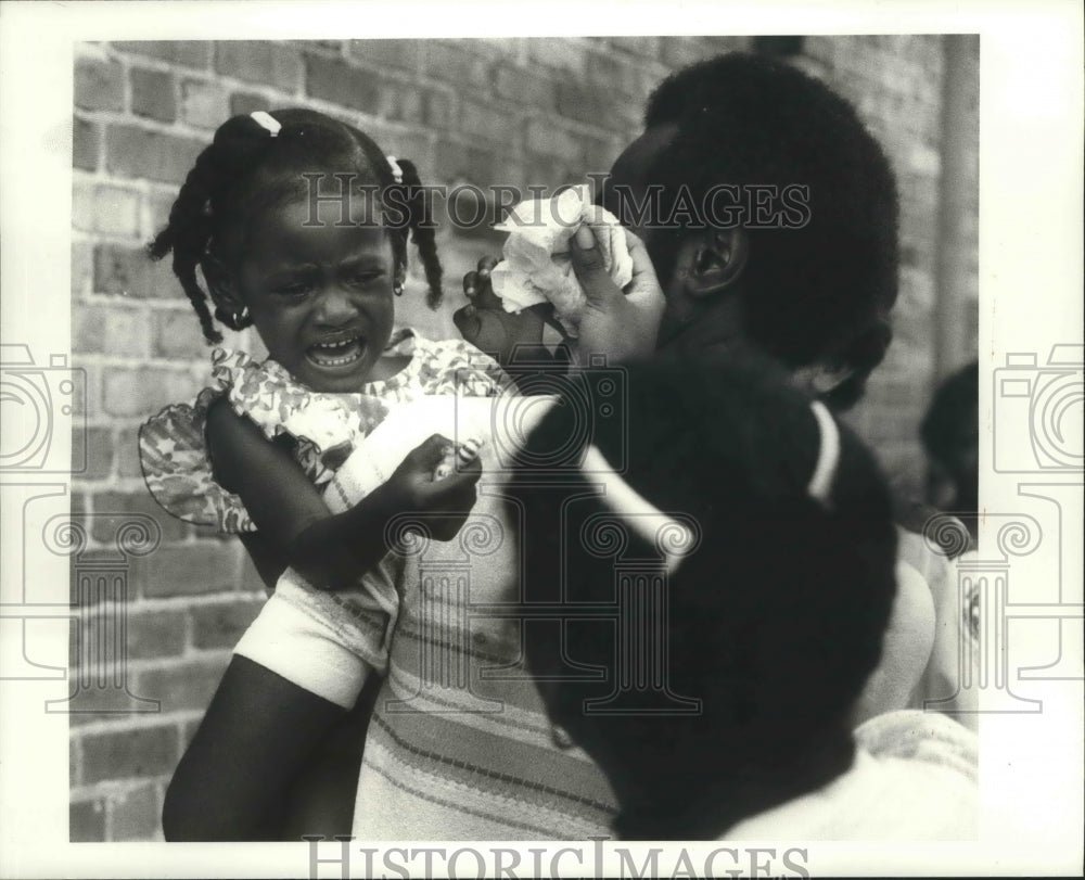 1982 Press Photo New Orleans - Chantel Nicole Simms Victim of Hit and Run - Historic Images