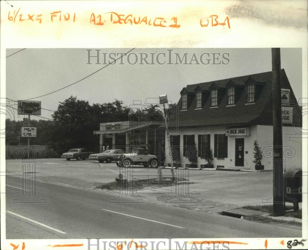 1982 Press Photo Area of Gen. de Gualle Drive today in Algiers - noa10248-Historic Images