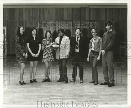 1971 Mr. Richard Akerstrom & Miss Adrienne Wild - Historic Images