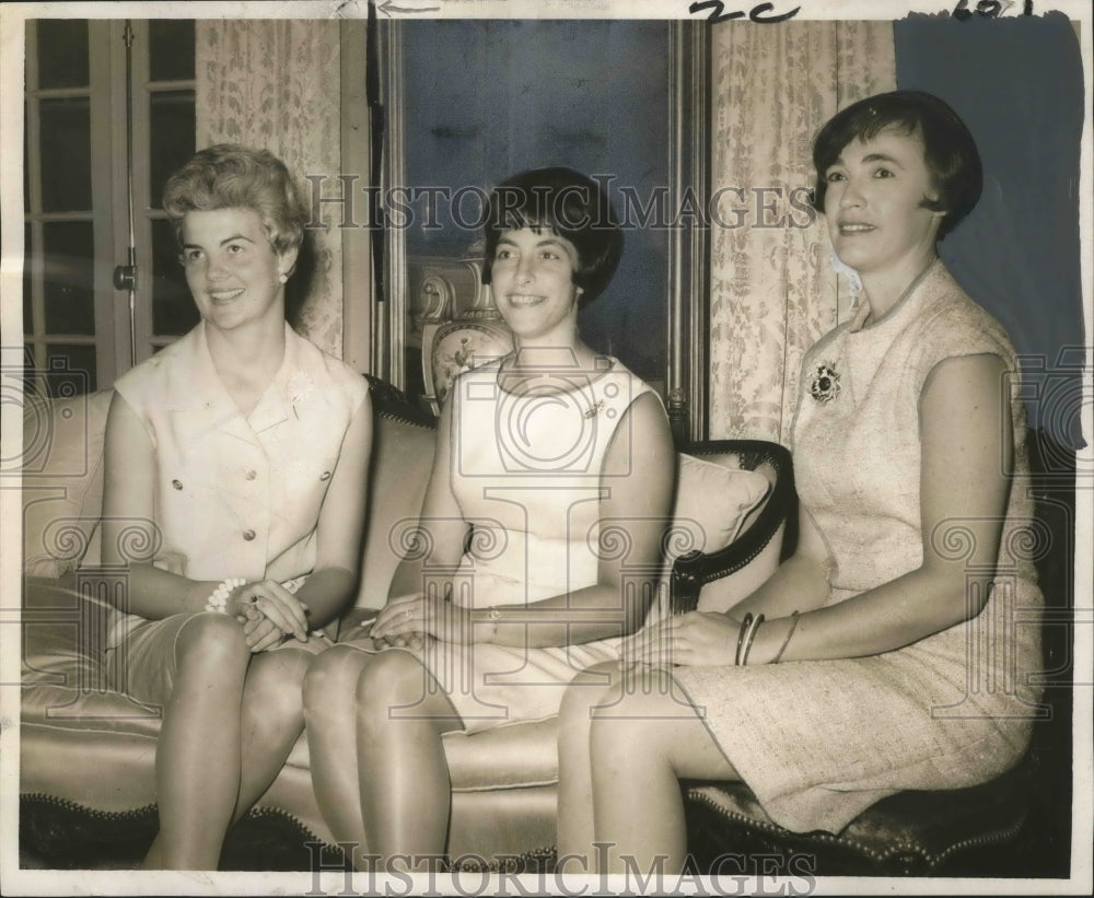 1967 Press Photo New Orleans Philharmonic Symphony Society junior members.- Historic Images