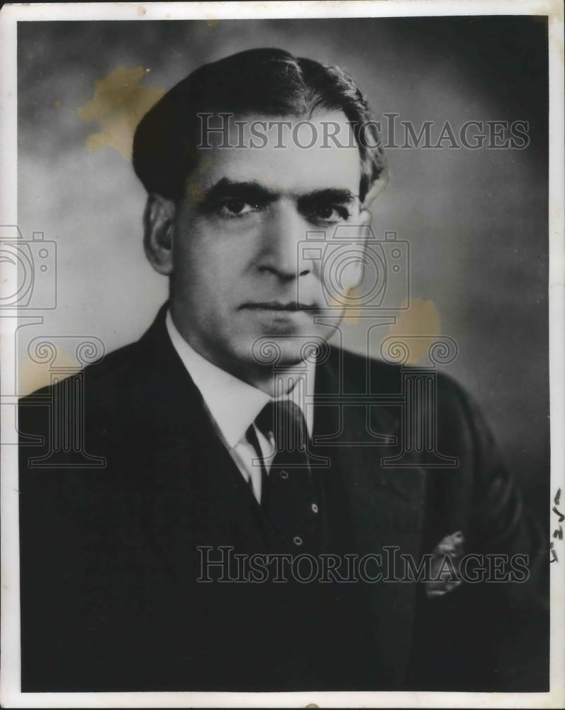 1963 Press Photo Aziz Ahmed, Pakistani ambassador to the United States. - Historic Images