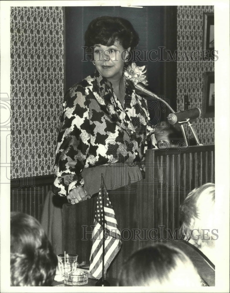 1978 Press Photo Nancy Albert at Recent New Orleans Seminar - Historic Images