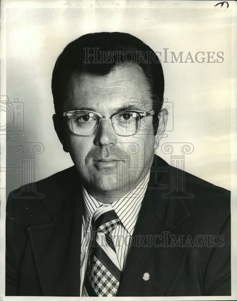 1976 Press Photo Del Aleman Jr. appointed by National AFL-CIO. as representative - Historic Images