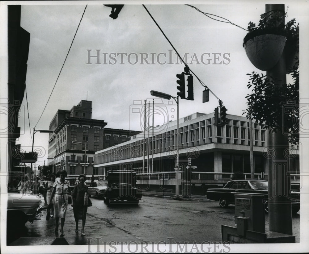 1967 Press Photo View of City Hall in Alexandria, Louisiana. - Historic Images