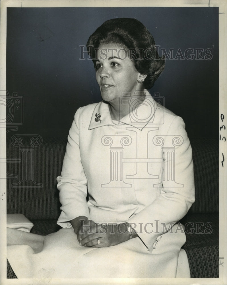 1969 Press Photo Mrs. Spiro T. Agnew - Historic Images