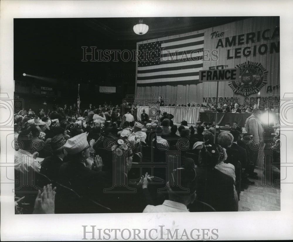 1968 Press Photo American Legion National Convention in New Orleans stage - Historic Images