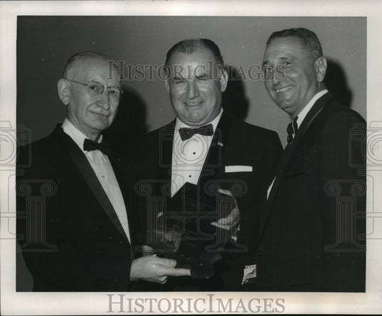 1969 Press Photo Dr. John Adriani, Dr. Nick J. Accardo & Michael Cusimano - Historic Images