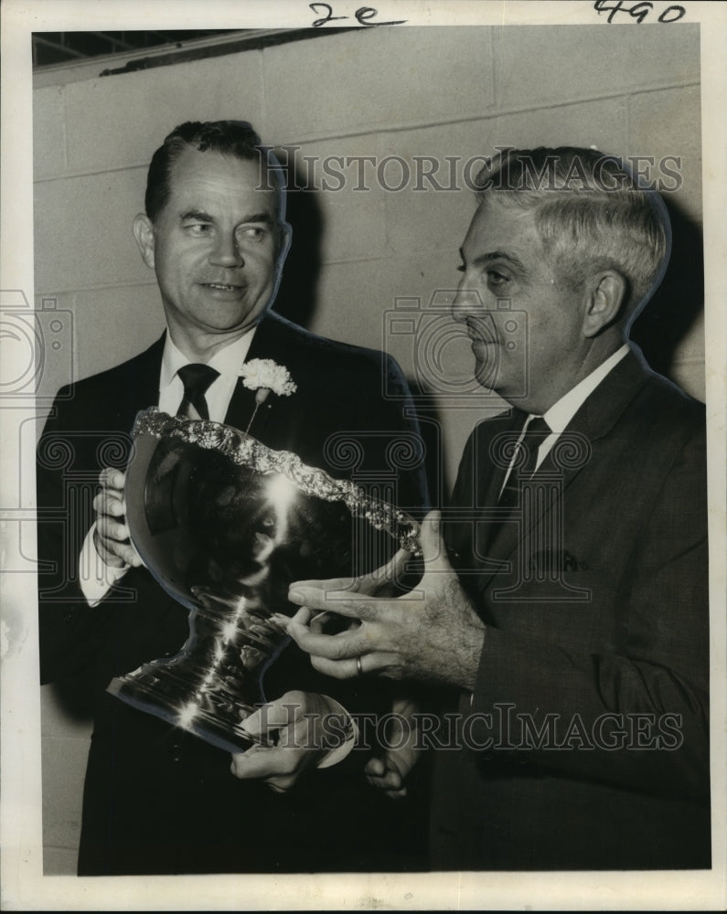 1968 Reverend Don Alverson and Dr. Emile J. Bernard - Historic Images