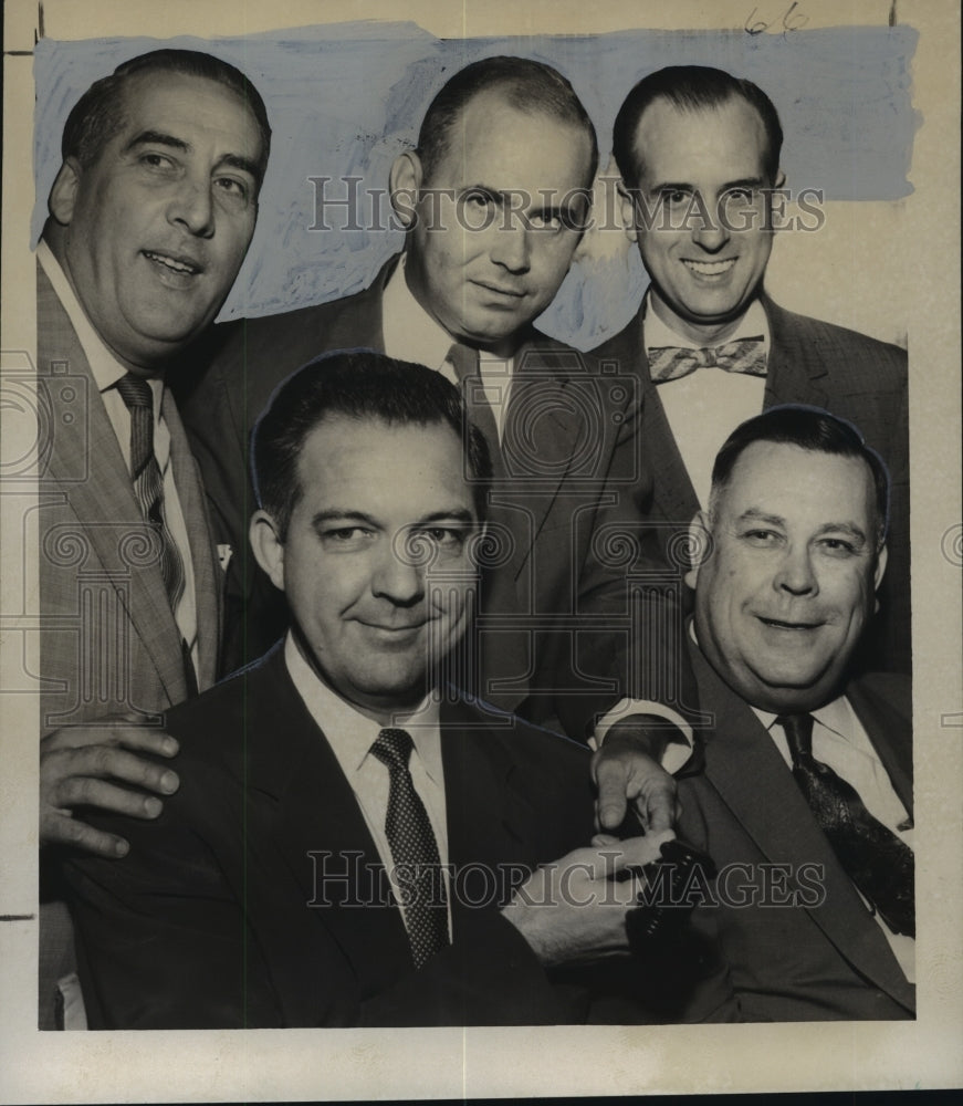 1957 Press Photo New Orleans Federal Business Association - Elected Officers - Historic Images