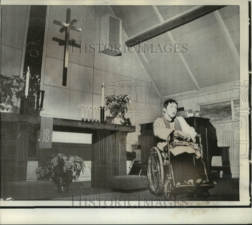 1970 Press Photo Edina Community Lutheran Church - Barbara Andrews - Historic Images