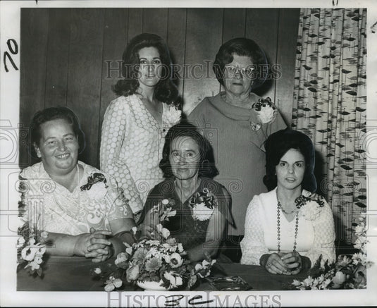 1971 Press Photo Mrs. Linda Anderson, Mrs. Janet Bladsacker & Mrs. Iona Hebert - Historic Images