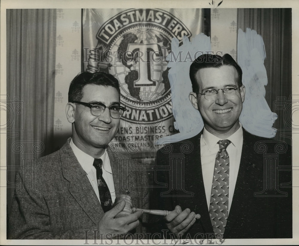 1960 Press Photo Edwin Angel president of Young Men&#39;s Business Club - noa16389-Historic Images