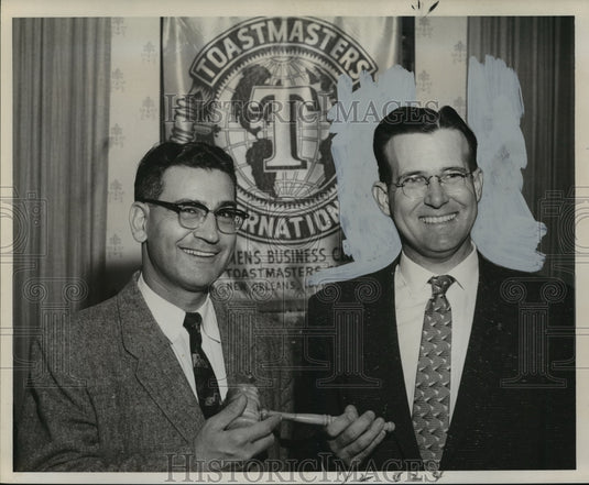 1960 Press Photo Edwin Angel president of Young Men's Business Club - noa16389-Historic Images