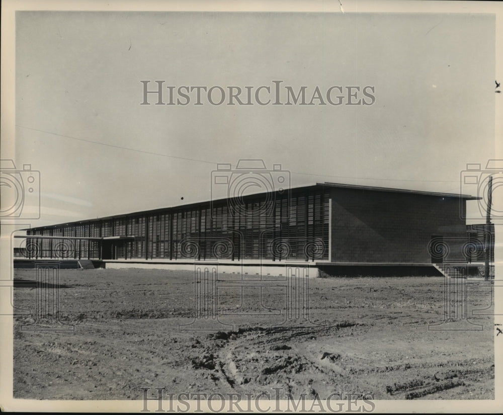 1962 Press Photo Maximum Security Section at Angola&#39;s new prison - noa16418- Historic Images